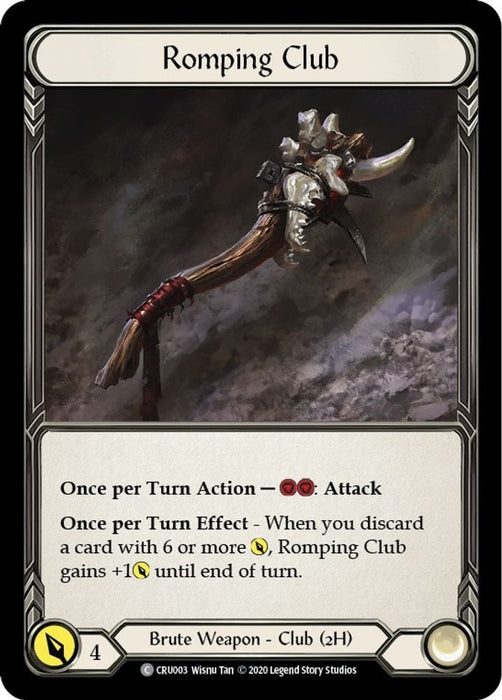 Romping Club (#CRU003) (Crucible of War) Near Mint Unlimited Edition Rainbow Foil