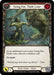 Swing Fist Think Later Red (#CRU019) (Crucible of War) Near Mint Unlimited Edition Rainbow Foil