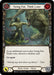 Swing Fist Think Later Blue (#CRU021) (Crucible of War) Near Mint Unlimited Edition Rainbow Foil
