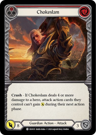 Chokeslam Red (#CRU035) (Crucible of War)
