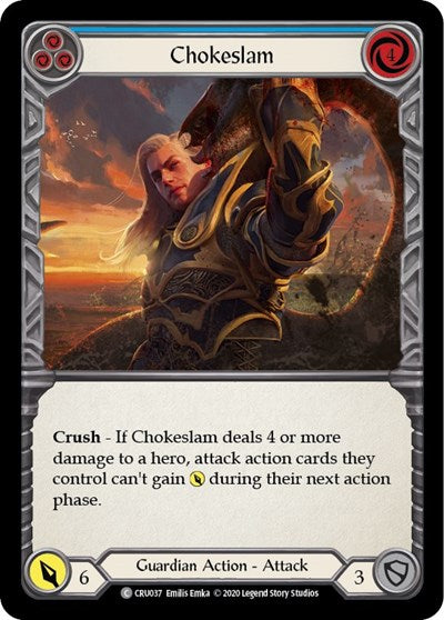 Chokeslam Blue (#CRU037) (Crucible of War)