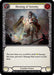 Blessing of Serenity Yellow (#CRU042) (Crucible of War)