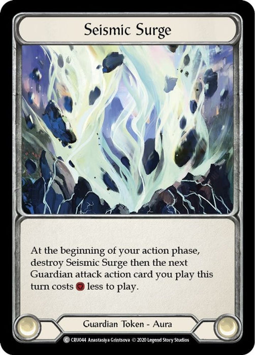 Seismic Surge (#CRU044) (Crucible of War) Near Mint Unlimited Edition Rainbow Foil