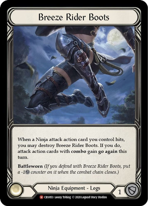 Breeze Rider Boots (#CRU053) (Crucible of War)