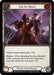 Out for Blood Red (#CRU088) (Crucible of War) Near Mint Unlimited Edition Rainbow Foil