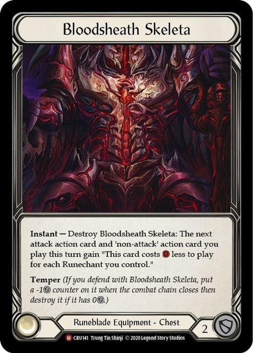 Bloodsheath Skeleta (#CRU141) (Crucible of War)