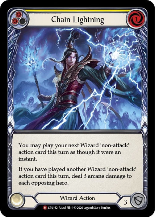 Chain Lightning (#CRU162) (Crucible of War)