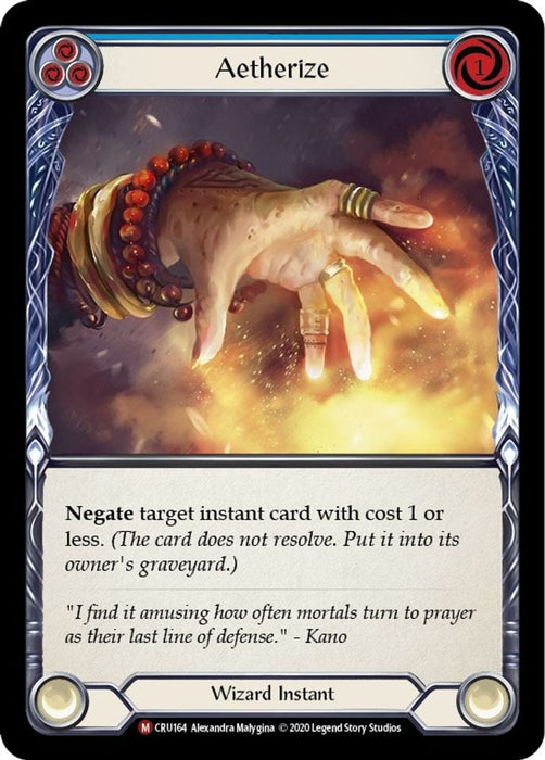 Aetherize (#CRU164) (Crucible of War)