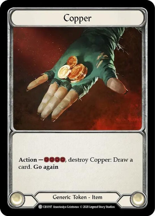 Copper (#CRU197) (Crucible of War) Near Mint Unlimited Edition Rainbow Foil
