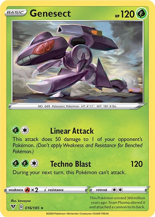 Genesect (#016/185) (SWSH04: Vivid Voltage)