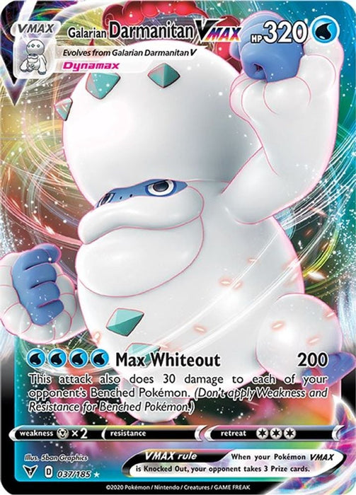 Galarian Darmanitan VMAX (#037/185) (SWSH04: Vivid Voltage)