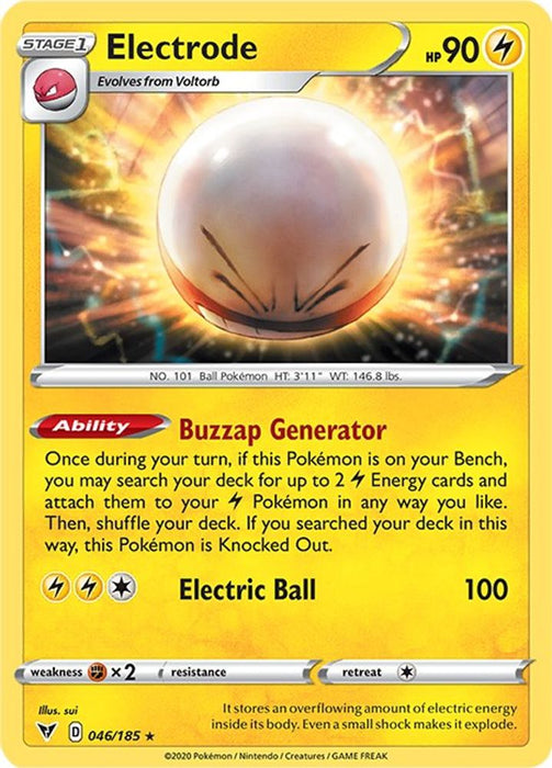 Electrode (#046/185) (SWSH04: Vivid Voltage)