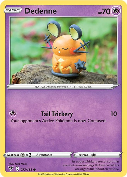 Dedenne (#077/185) (SWSH04: Vivid Voltage) Near Mint