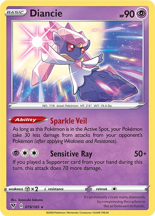 Diancie (#079/185) (SWSH04: Vivid Voltage)