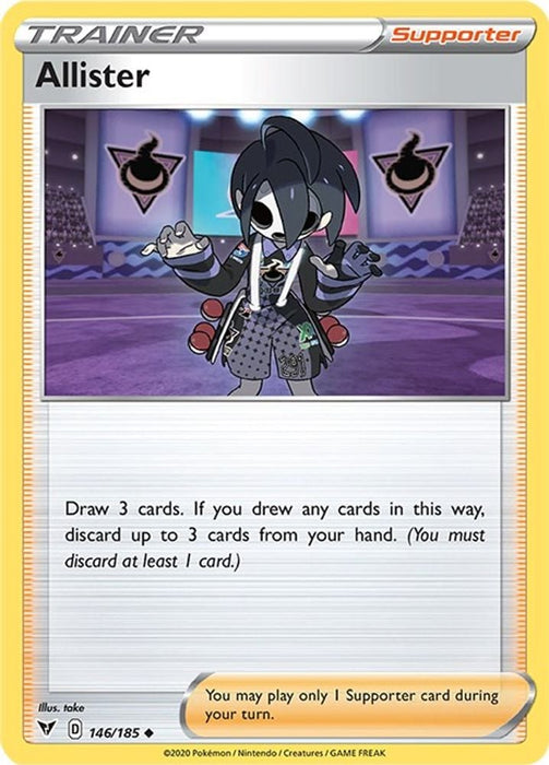 Allister (#146/185) (SWSH04: Vivid Voltage)