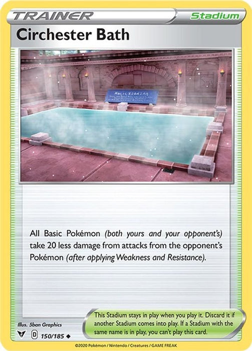 Circhester Bath (#150/185) (SWSH04: Vivid Voltage)