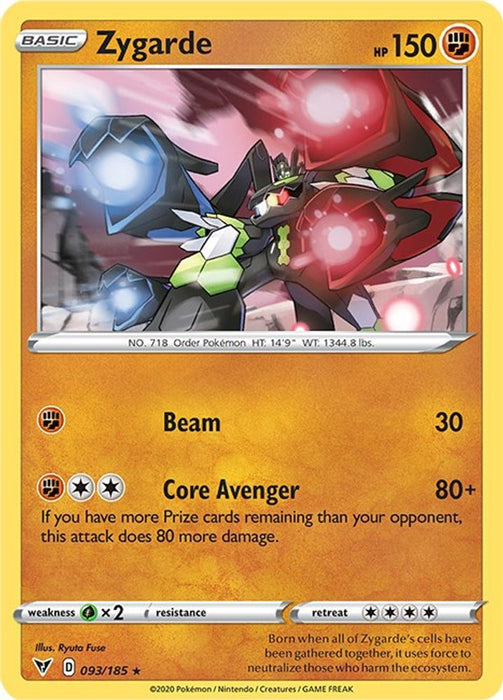 Zygarde (#093/185) (SWSH04: Vivid Voltage)