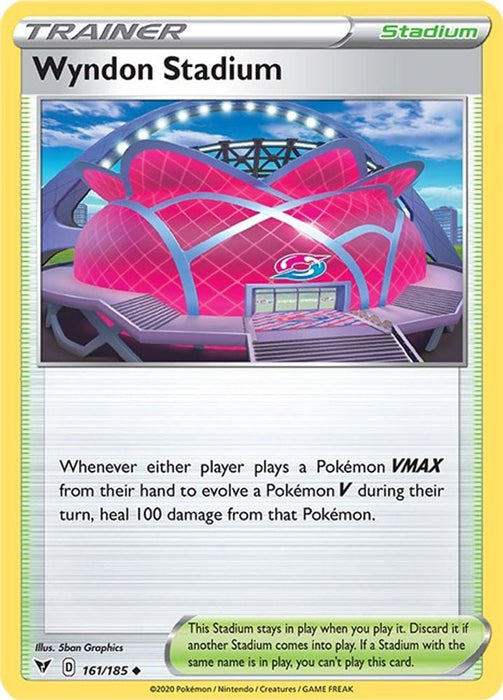 Wyndon Stadium (#161/185) (SWSH04: Vivid Voltage) Near Mint