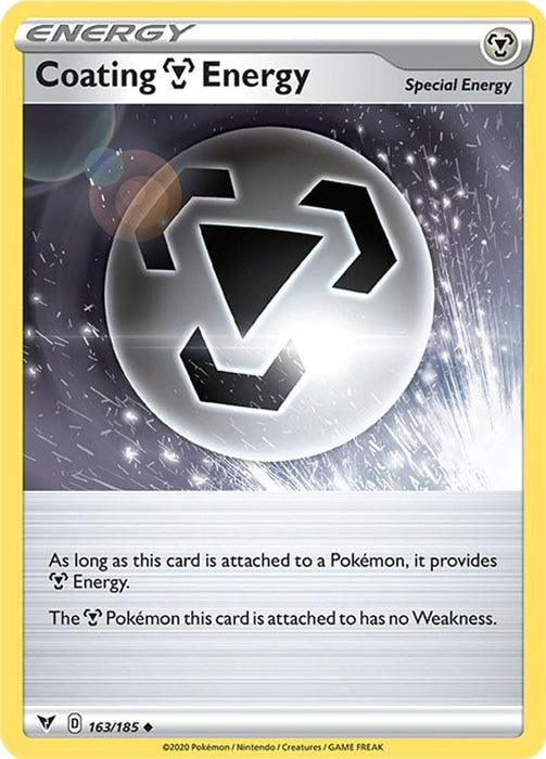Coating Metal Energy (#163/185) (SWSH04: Vivid Voltage)