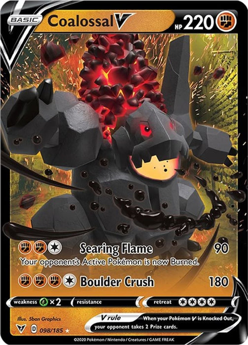Coalossal V (#098/185) (SWSH04: Vivid Voltage)