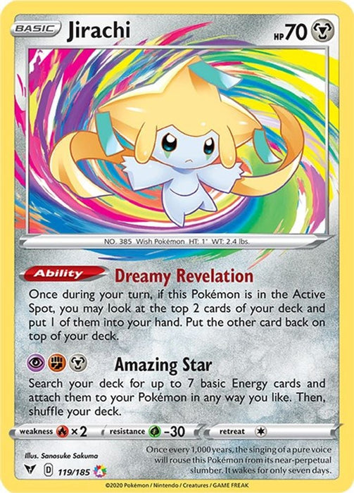 Jirachi (#119/185) (SWSH04: Vivid Voltage)