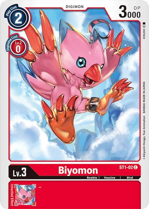 Biyomon (#ST1-02 C) (Starter Deck 01: Gaia Red) Near Mint