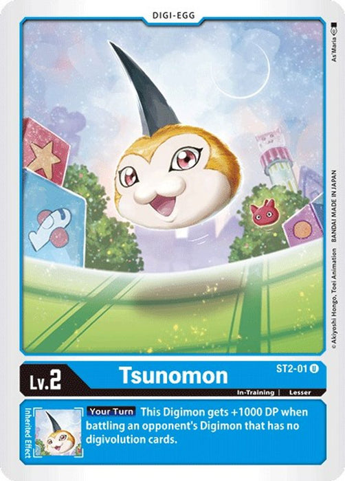 Tsunomon (#ST2-01 U) (Starter Deck 02: Cocytus Blue) Near Mint