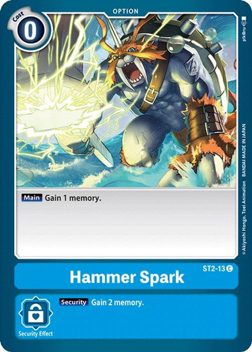 Hammer Spark (#ST2-13 C) (Starter Deck 02: Cocytus Blue) Near Mint