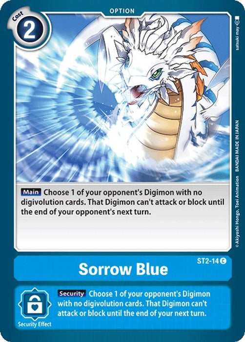 Sorrow Blue (#ST2-14 C) (Starter Deck 02: Cocytus Blue) Near Mint