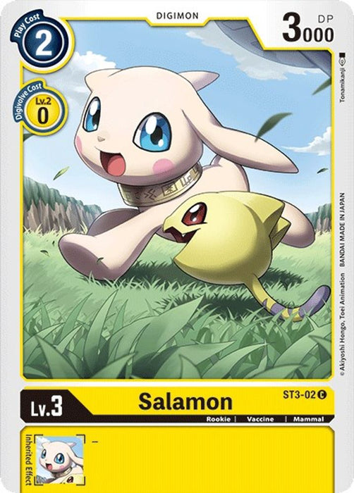 Salamon (#ST3-02 C) (Starter Deck 03: Heaven's Yellow) Near Mint