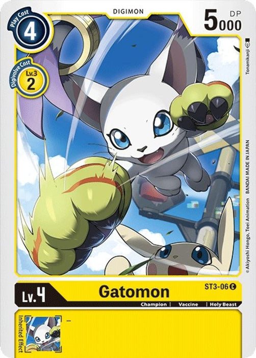 Gatomon (#ST3-06 C) (Starter Deck 03: Heaven's Yellow) Near Mint