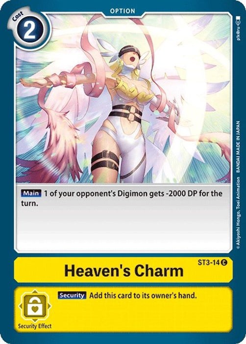 Heaven's Charm (#ST3-14 C) (Starter Deck 03: Heaven's Yellow) Near Mint
