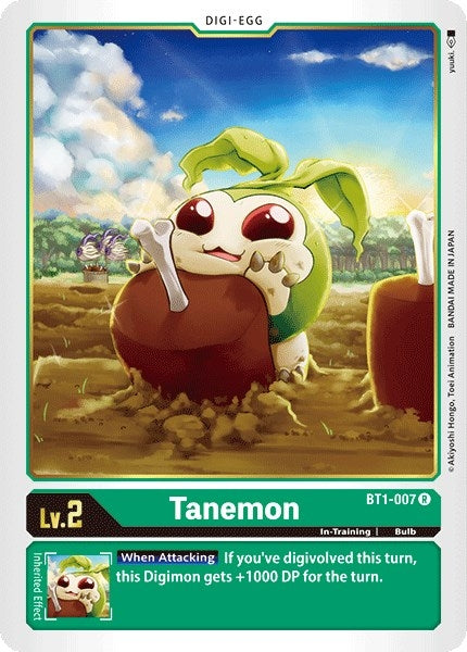 Image for Tanemon (BT1-007 R) - Digimon Card Game