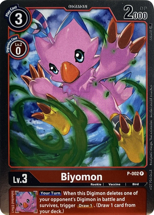 Image for Biyomon - P-002 (P-002 P) - Digimon Card Game