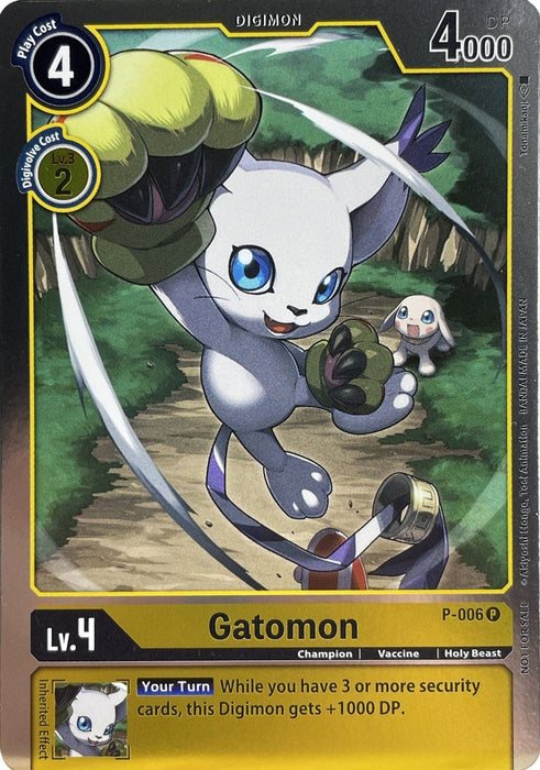 Image for Gatomon - P-006 (P-006 P) - Digimon Card Game