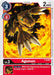 Agumon - P-009 (#P-009 P) (Digimon Promotion Cards) Near Mint Foil