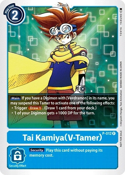 Image for Tai Kamiya (V-Tamer) - P-012 (P-012 P) - Digimon Card Game