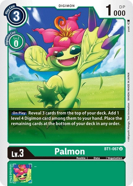 Image for Palmon (BT1-067 U) - Digimon Card Game