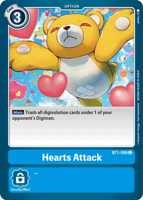 Hearts Attack (#BT1-099 C) (Release Special Booster 1.0) Near Mint