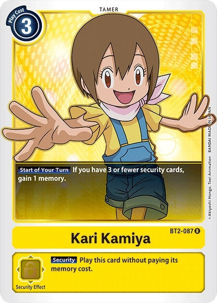 Image for Kari Kamiya (BT2-087 R) - Digimon Card Game