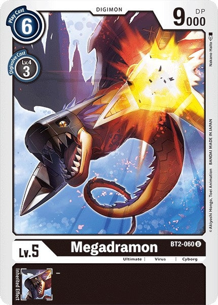 Image for Megadramon (BT2-060 U) - Digimon Card Game
