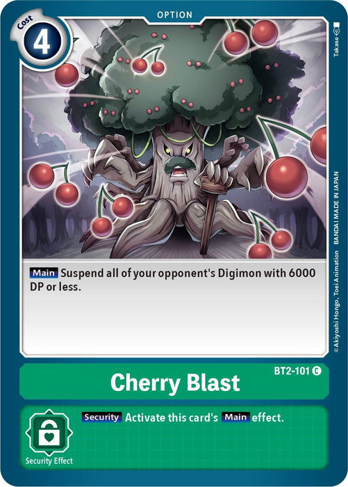 Image for Cherry Blast (BT2-101 C) - Digimon Card Game