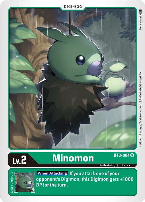 Image for Minomon (BT3-004 U) - Digimon Card Game