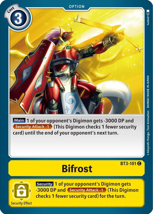 Image for Bifrost (BT3-101 C) - Digimon Card Game
