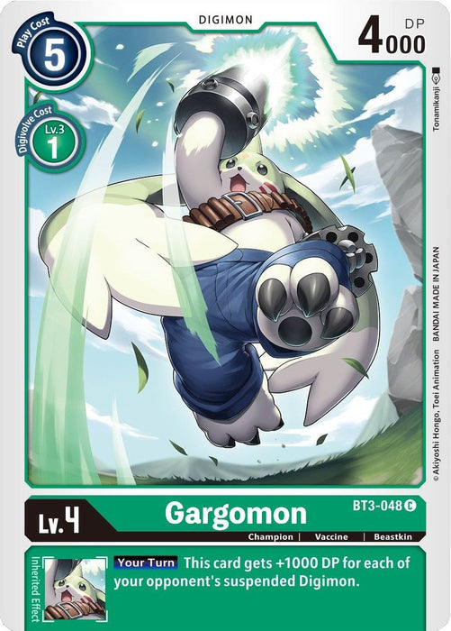 Image for Gargomon (BT3-048 C) - Digimon Card Game