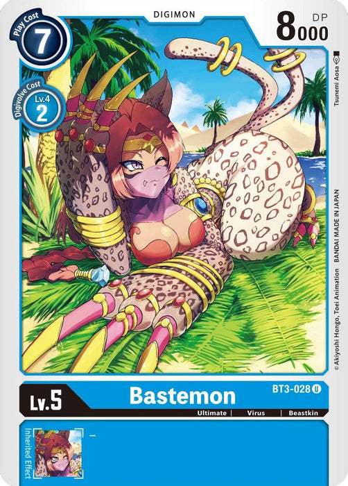 Image for Bastemon (BT3-028 U) - Digimon Card Game