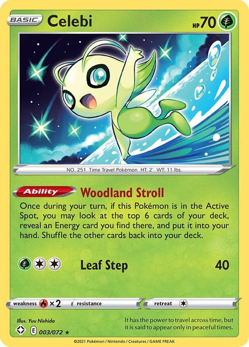 Celebi (#003/072) (Shining Fates)