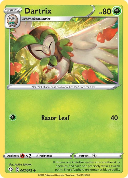 Dartrix (#007/072) (Shining Fates)