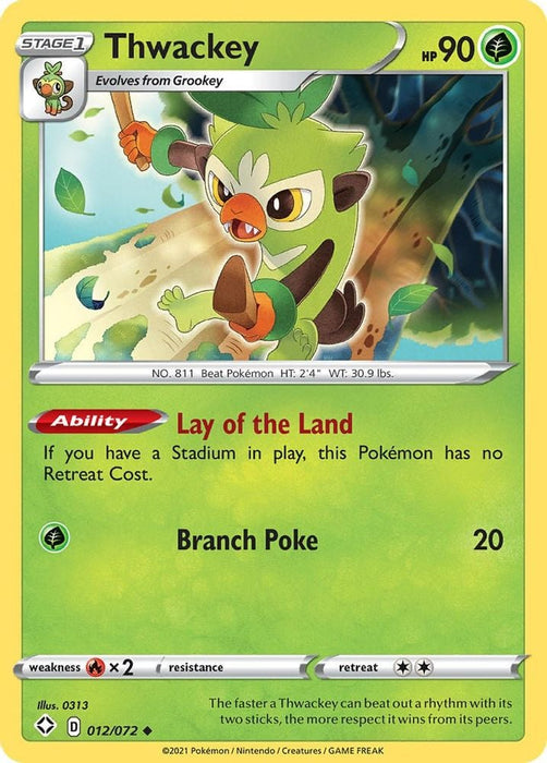 Thwackey (#012/072) (Shining Fates)