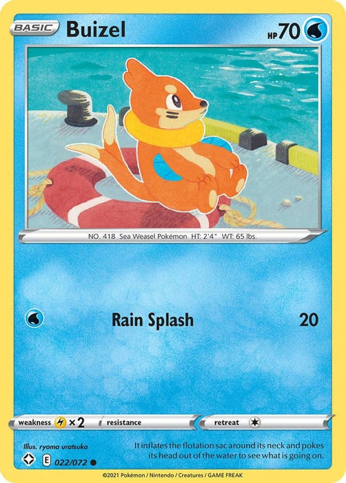 Buizel (#022/072) (Shining Fates)